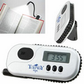 Clip On LED Book Light / Flashlight w/ Alarm Clock